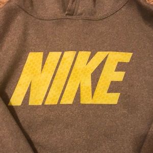 Grey Girls Nike hoodie XL